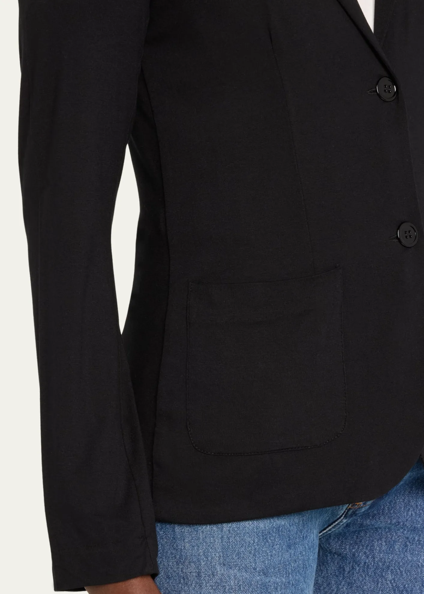 Majestic FilaturesSoft Touch Two-Button Blazer