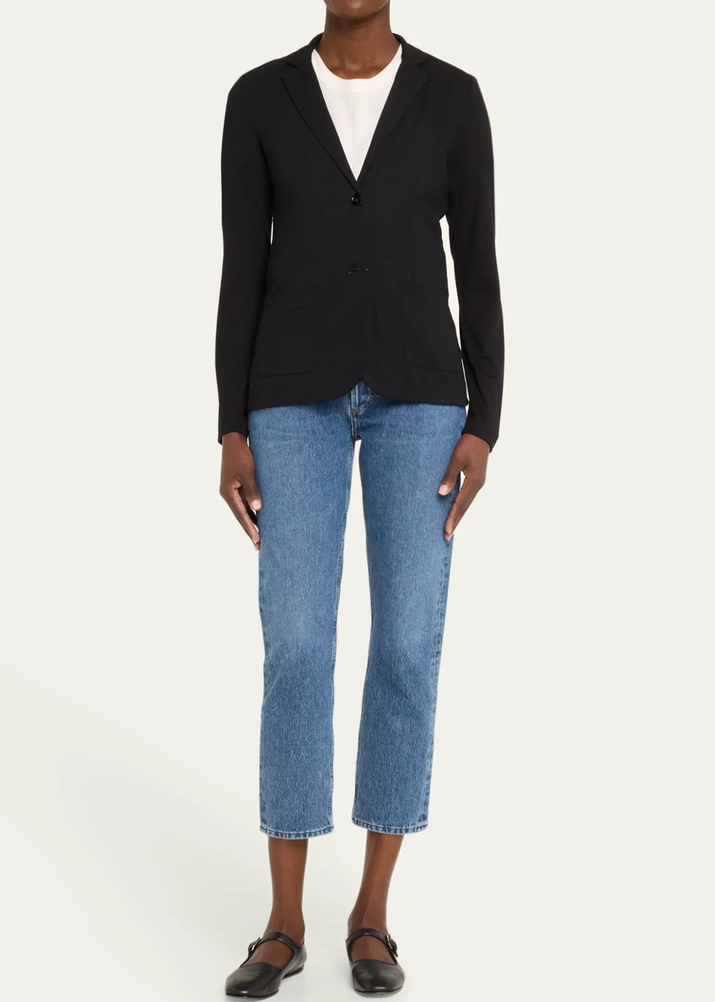 Majestic FilaturesSoft Touch Two-Button Blazer