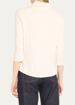 Majestic FilaturesSoft Touch Semi-Relaxed Button-Front Shirt