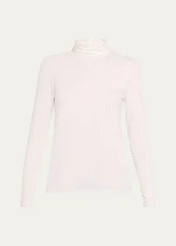 Majestic FilaturesViscose Jersey Turtleneck