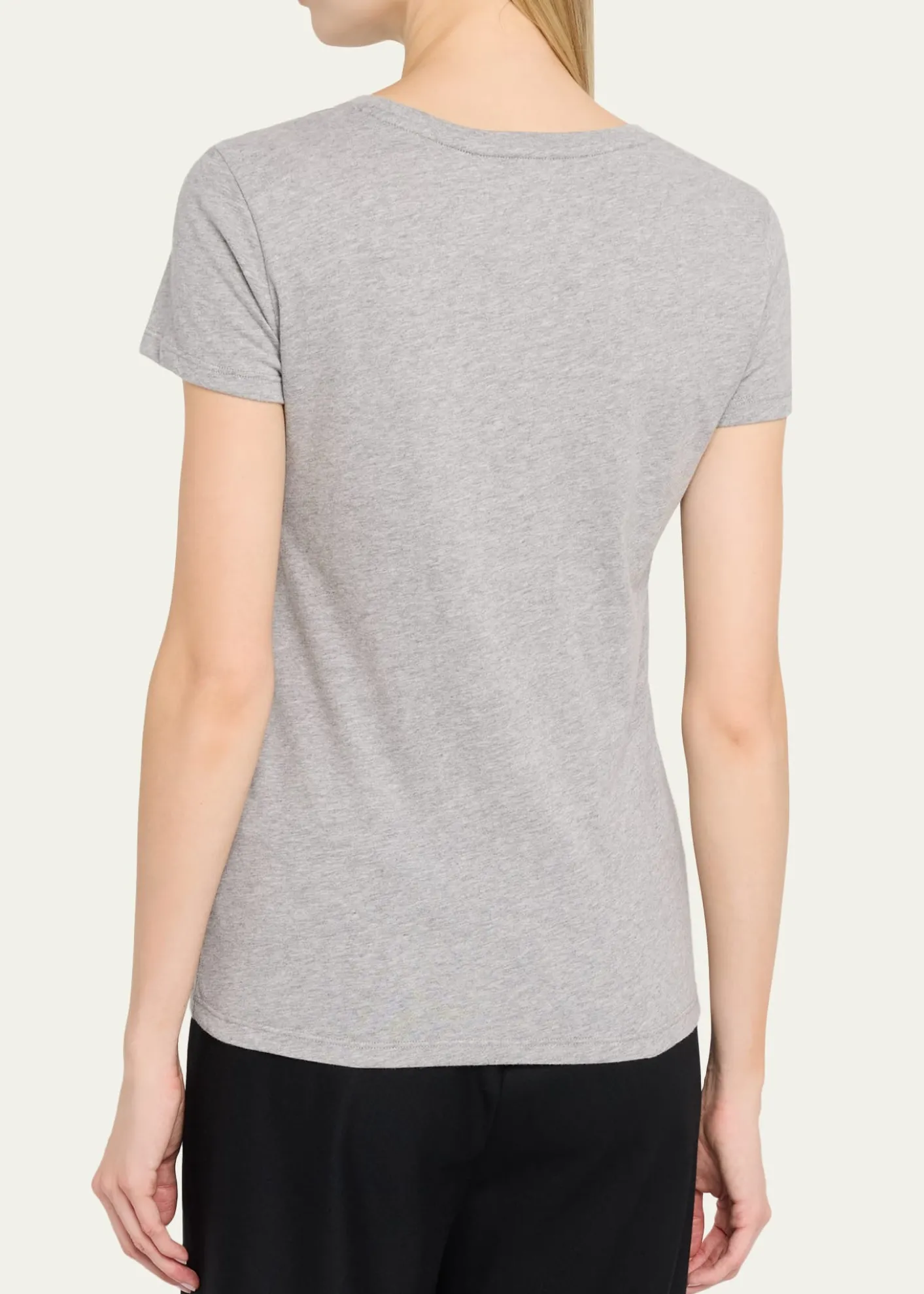Majestic FilaturesV-Neck Deluxe Organic Cotton T-Shirt