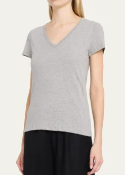 Majestic FilaturesV-Neck Deluxe Organic Cotton T-Shirt