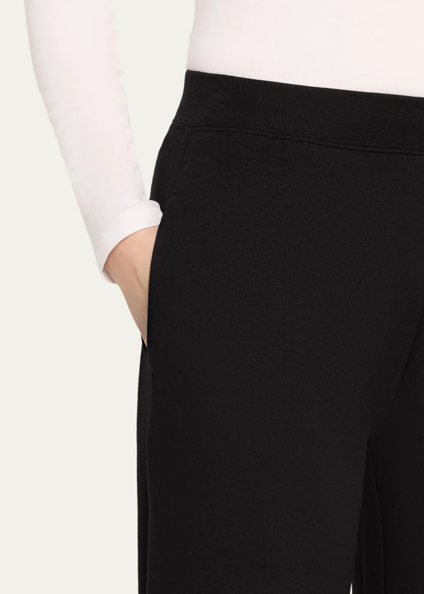 Majestic FilaturesWide-Leg French Terry Pants