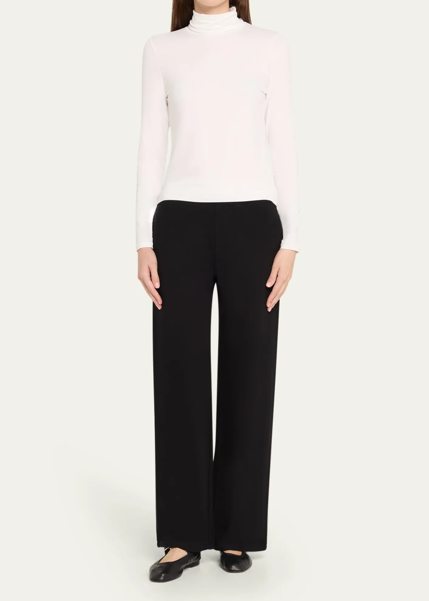 Majestic FilaturesWide-Leg French Terry Pants
