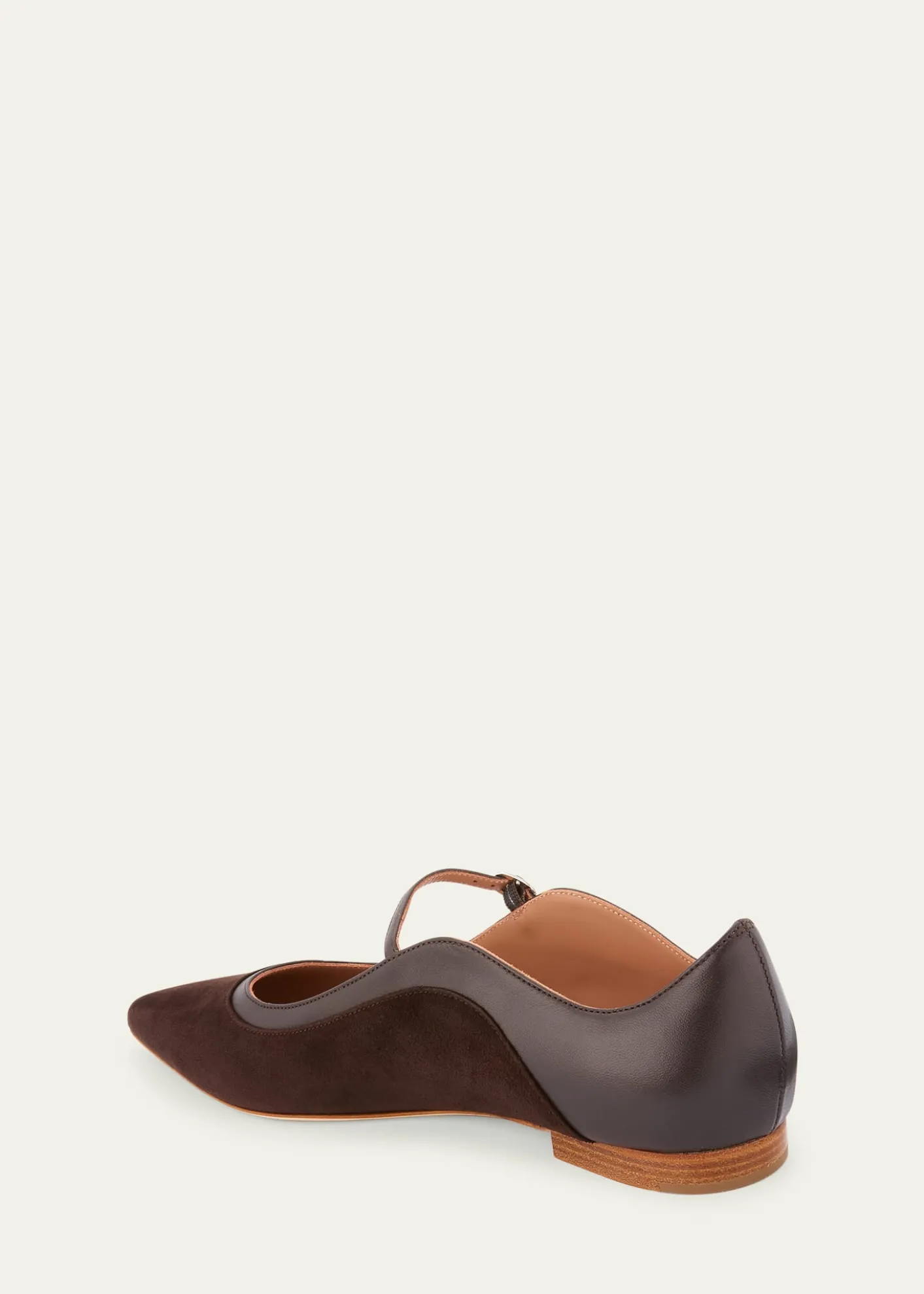 Malone SouliersCorina Monoblock Pointed-Toe Ballerina Flats