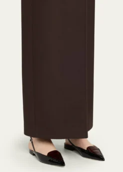 Malone SouliersLaurie Pointed-Toe Slingback Ballerina Flats