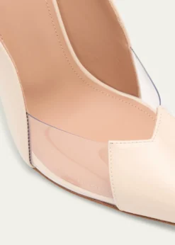 Malone SouliersMalia M-Shaped Pointed Cap Toe Patent Leather Pumps