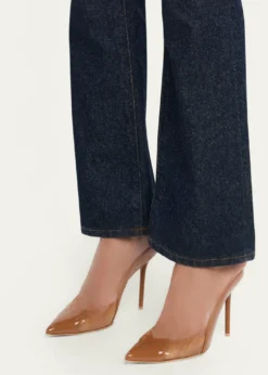 Malone Souliers100mm Malia PVC and Patent Leather Pumps