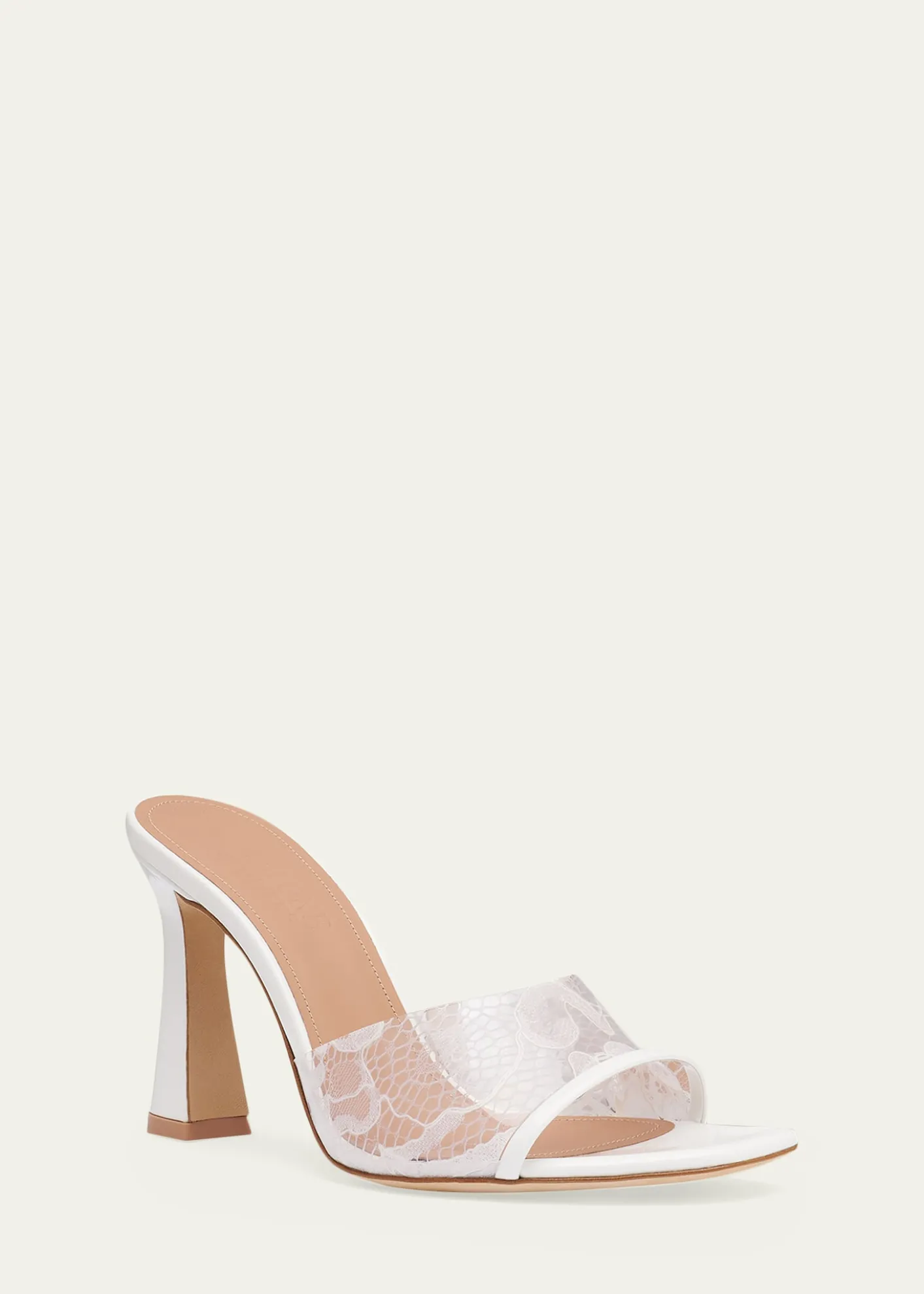 Malone Souliers90mm Roxanna Lace Mule Sandals