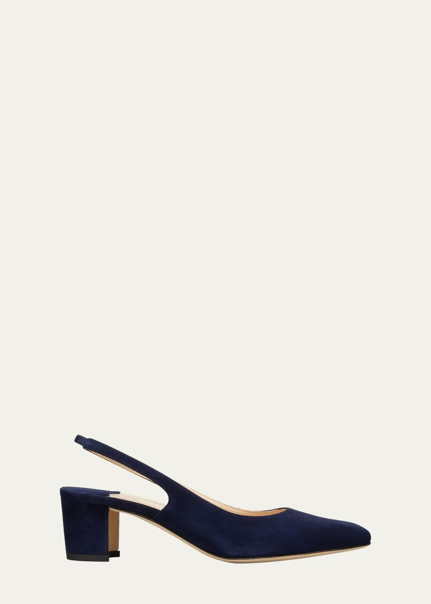 Manolo BlahnikAllurasan Suede Slingback Pumps