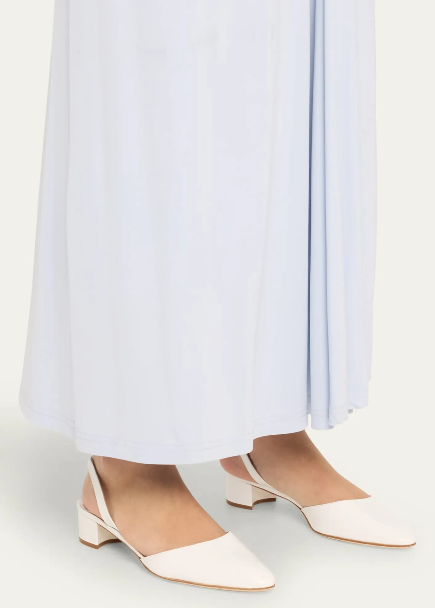 Manolo BlahnikAspro Patent Slingback Ballerina Pumps