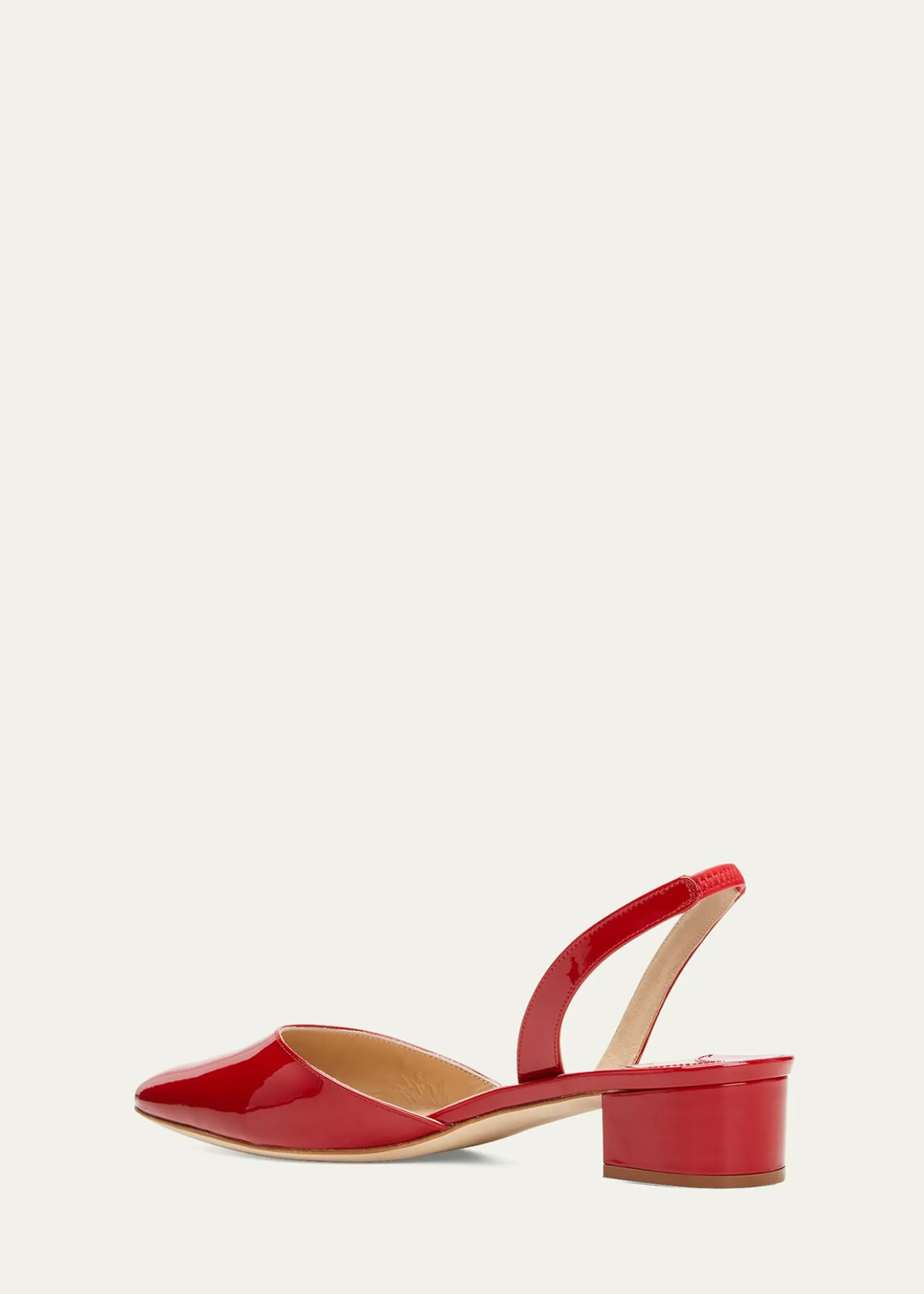 Manolo BlahnikAspro Patent Slingback Ballerina Pumps