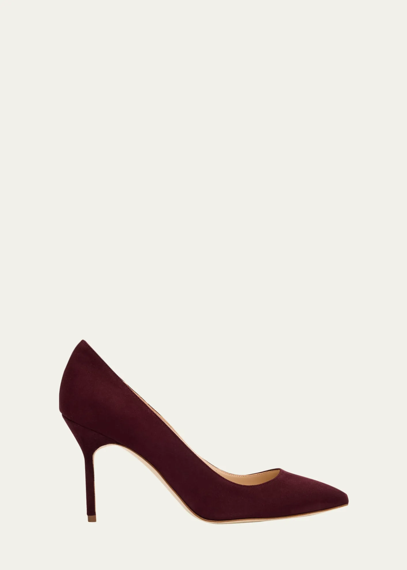 Manolo BlahnikBB Classic Suede Stiletto Pumps