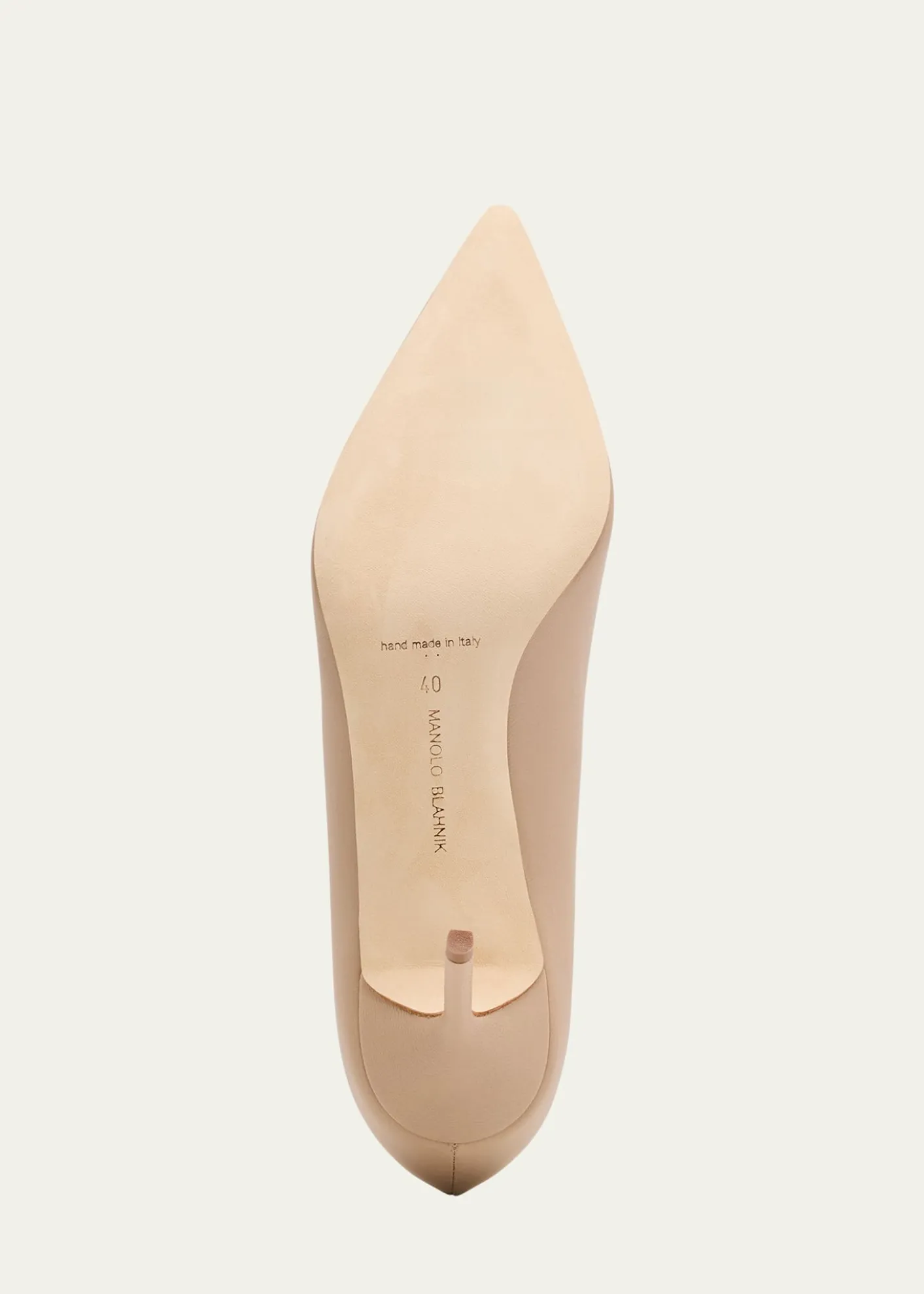 Manolo BlahnikBB 70mm Lambskin Stiletto Pumps