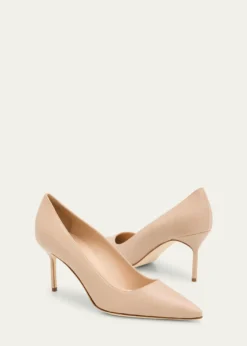 Manolo BlahnikBB 70mm Lambskin Stiletto Pumps