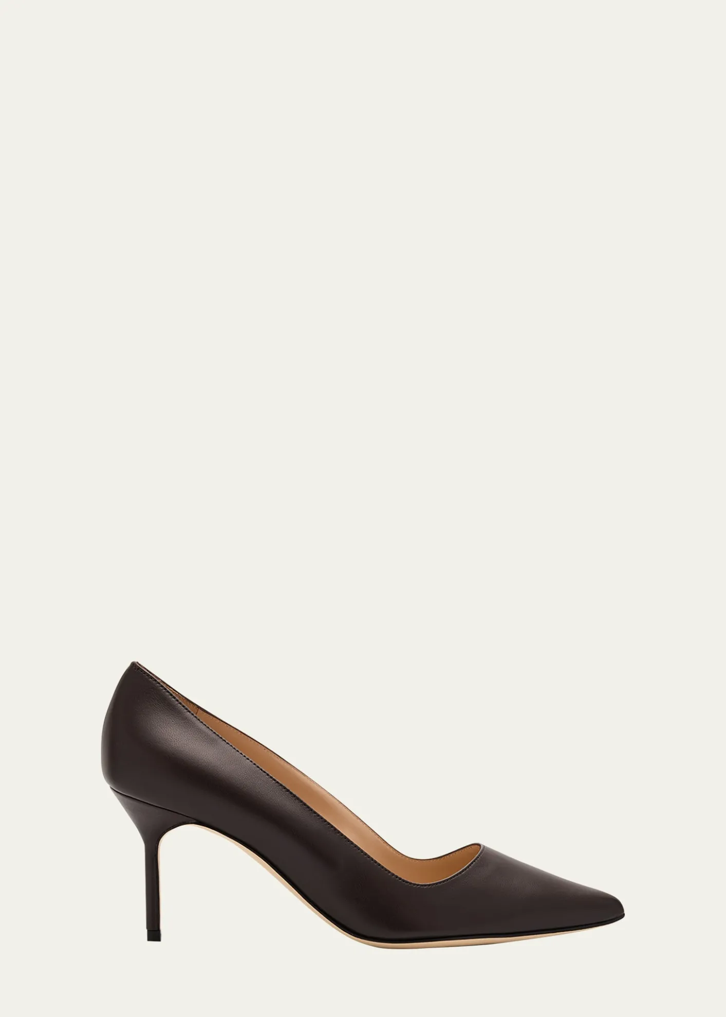 Manolo BlahnikBB 70mm Lambskin Stiletto Pumps