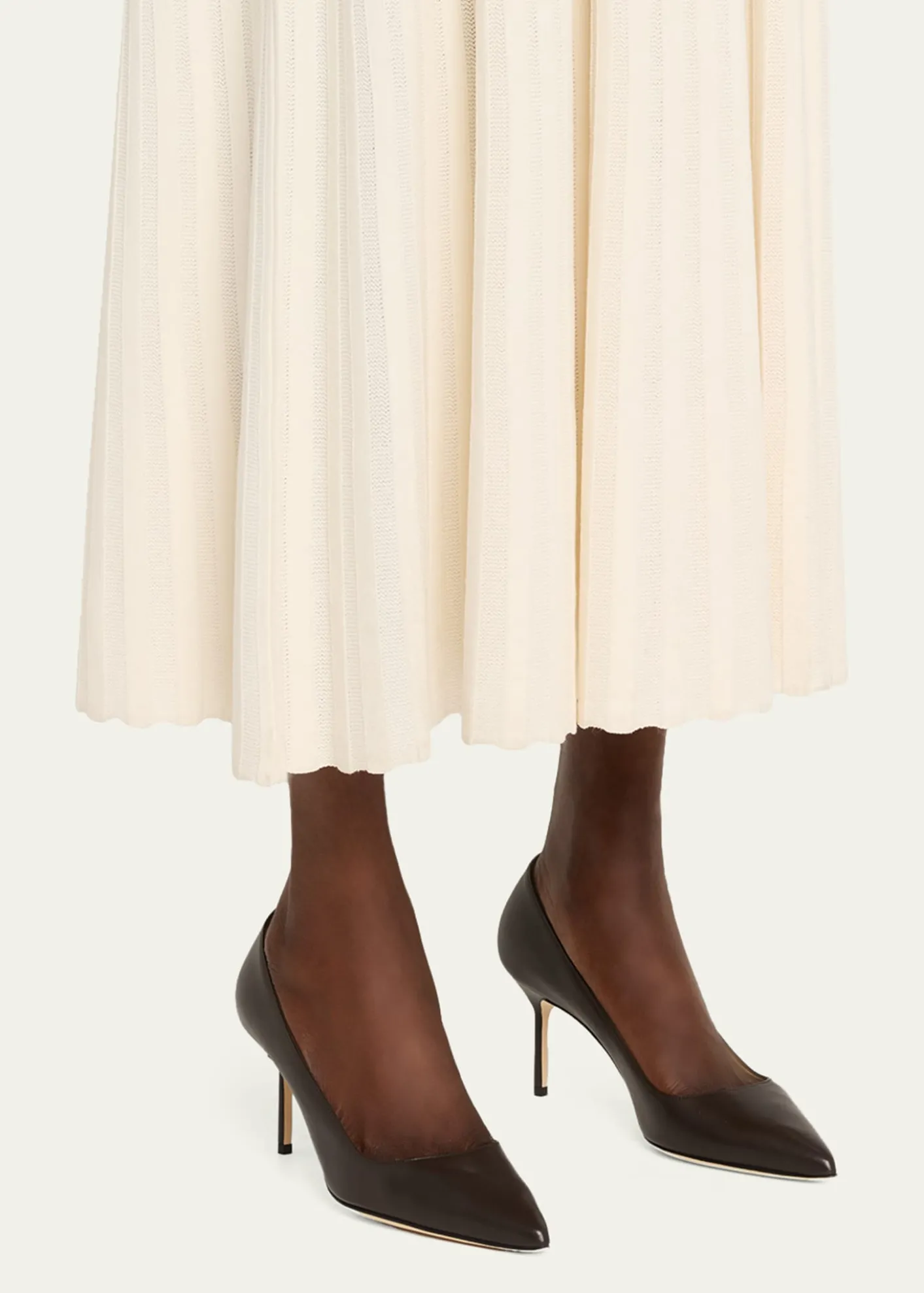 Manolo BlahnikBB 70mm Lambskin Stiletto Pumps