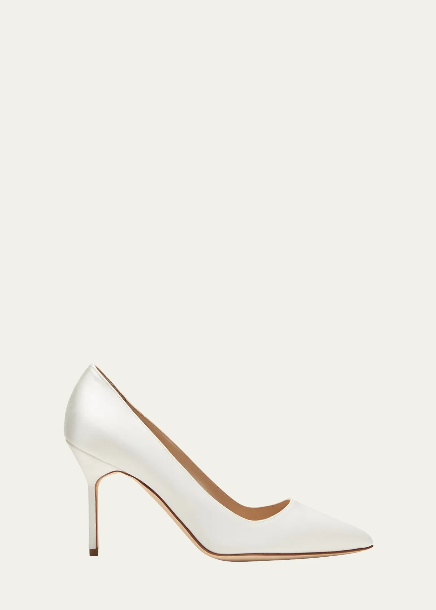 Manolo BlahnikBB 90mm Satin Pumps