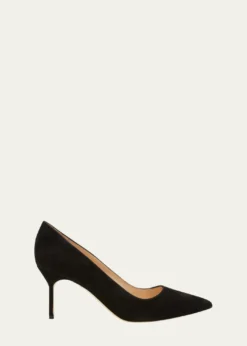 Manolo BlahnikBB 70mm Suede Stiletto Pumps