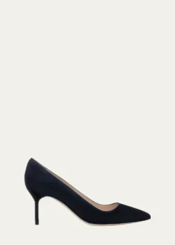 Manolo BlahnikBB 70mm Suede Stiletto Pumps