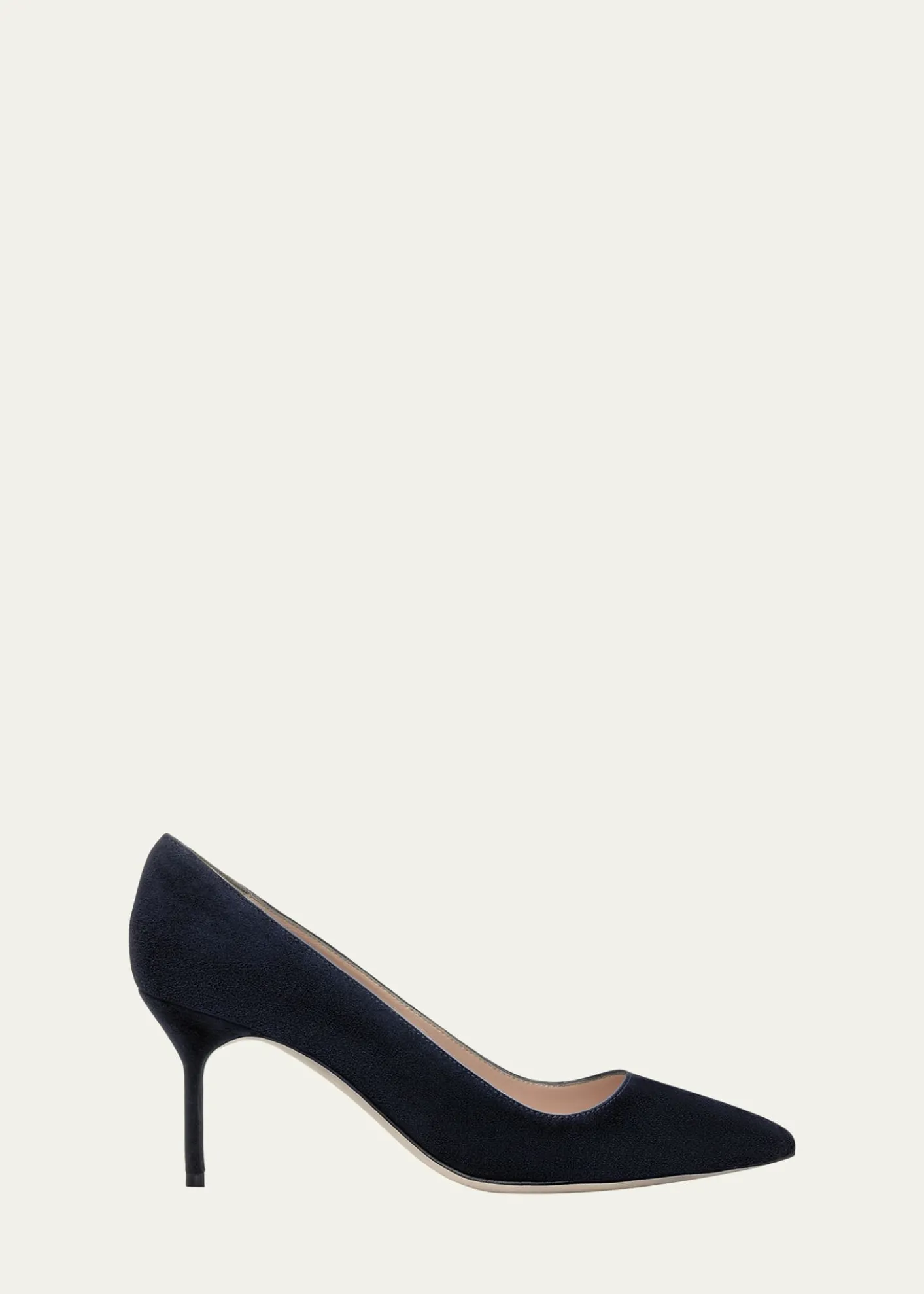 Manolo BlahnikBB 70mm Suede Stiletto Pumps