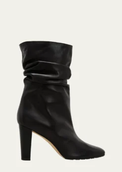 Manolo BlahnikCalasso Napa Slouchy Mid Booties