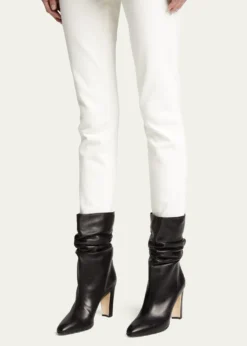 Manolo BlahnikCalasso Napa Slouchy Mid Booties