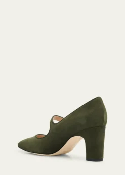 Manolo BlahnikCampariba Kid Suede Pumps