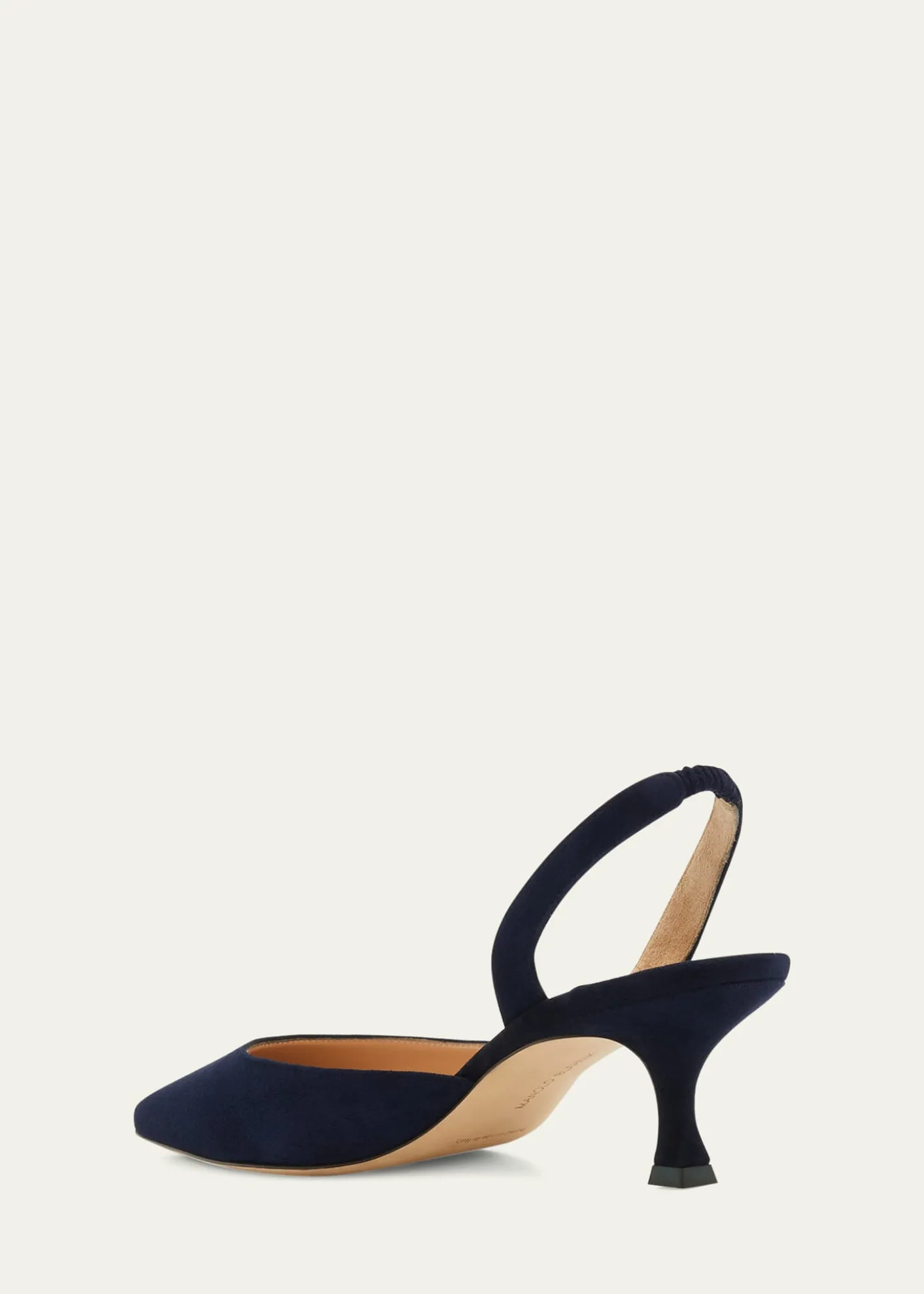 Manolo BlahnikCarolyne Kitten-Heel Halter Pumps