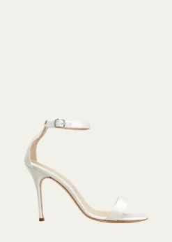 Manolo BlahnikChaos Satin Stiletto Sandals