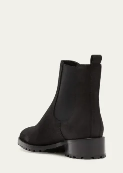 Manolo BlahnikChelata Suede Chelsea Ankle Booties