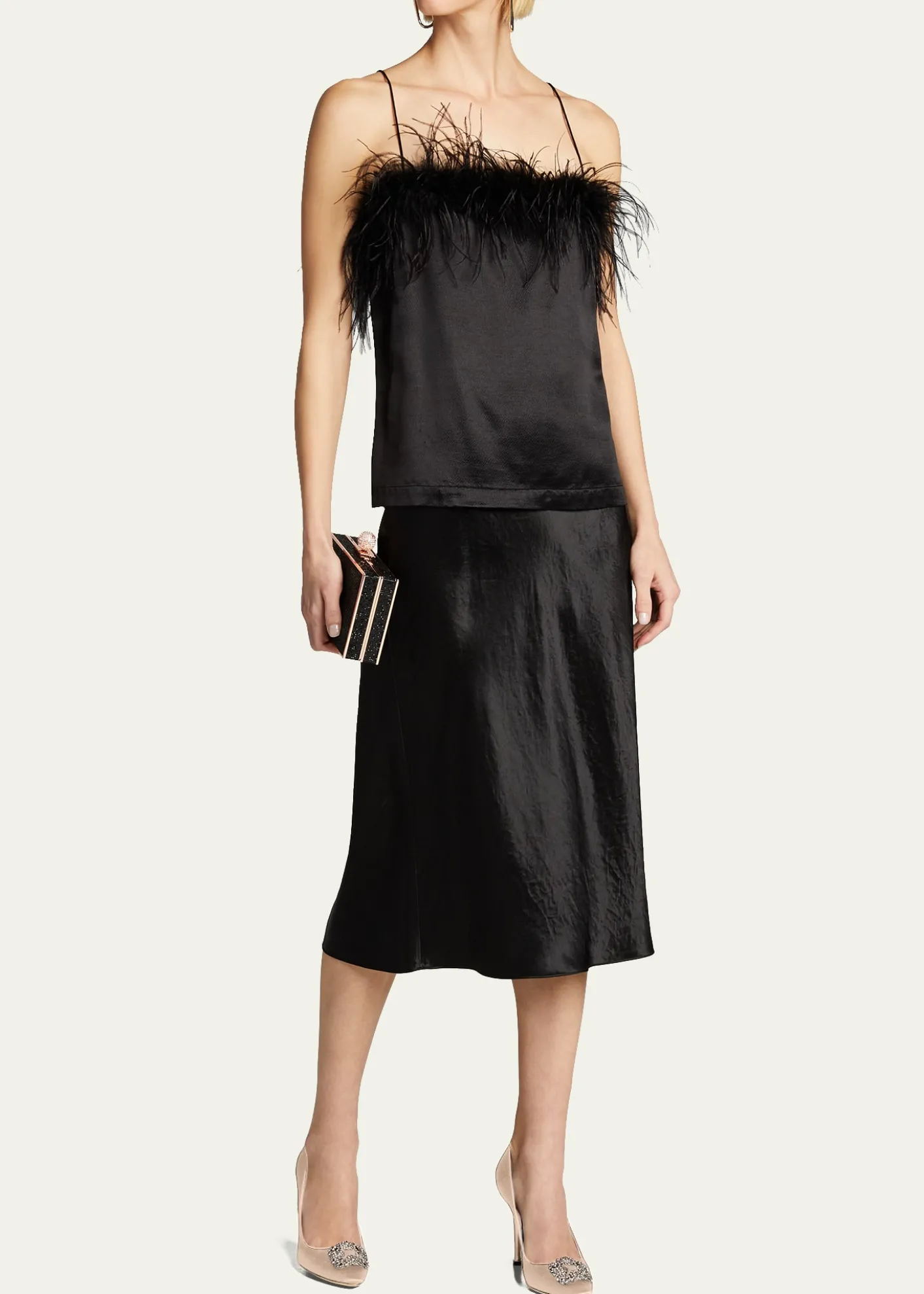 Manolo BlahnikHangisi 105mm Satin High-Heel Pumps