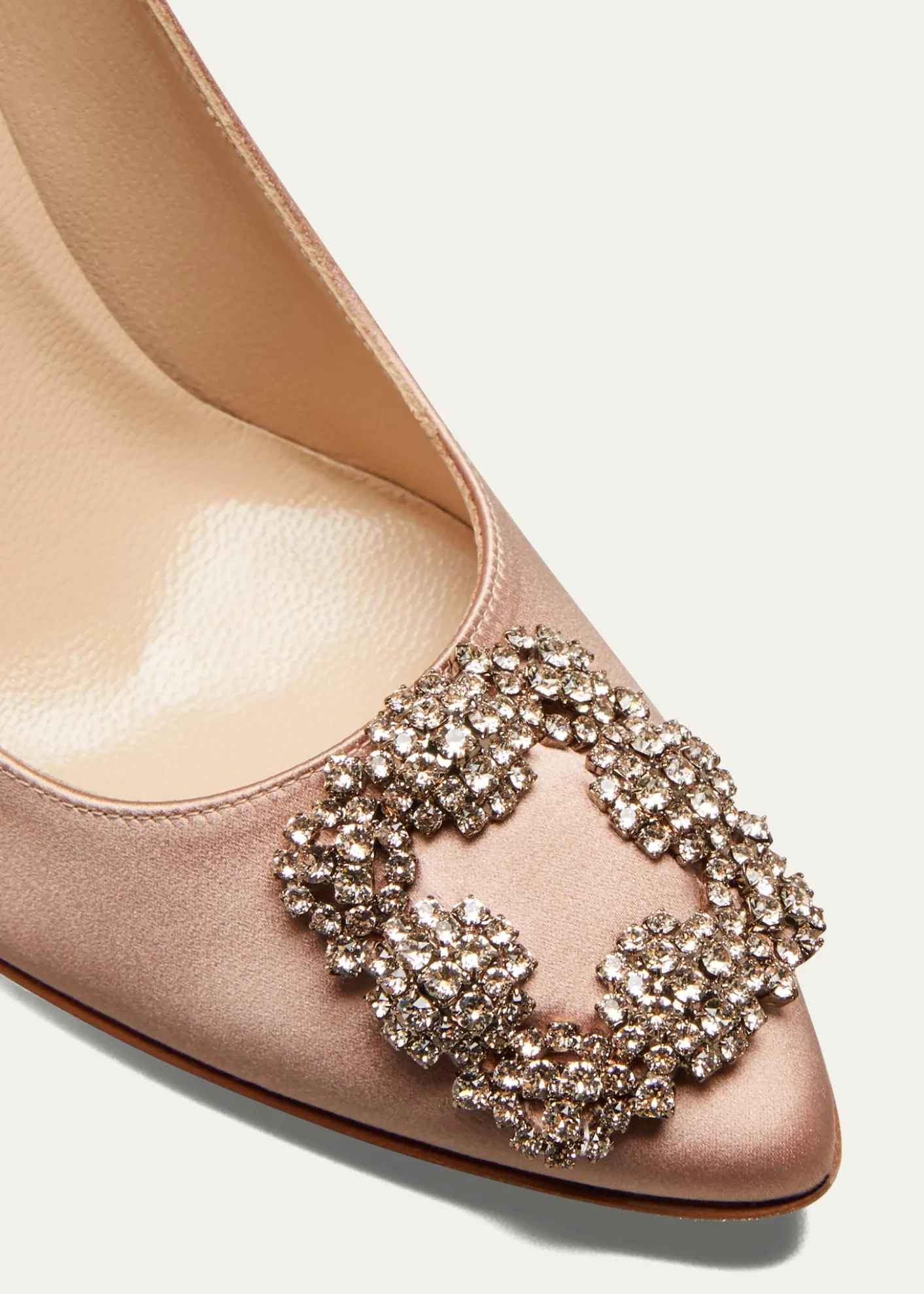 Manolo BlahnikHangisi 105mm Satin High-Heel Pumps