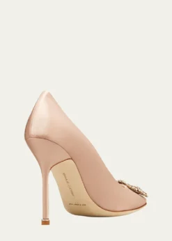 Manolo BlahnikHangisi 105mm Satin High-Heel Pumps