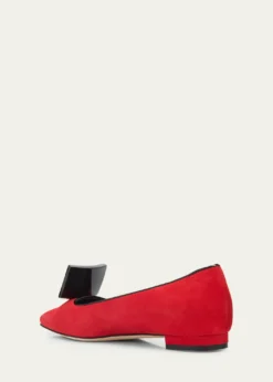 Manolo BlahnikInkak Suede Flats