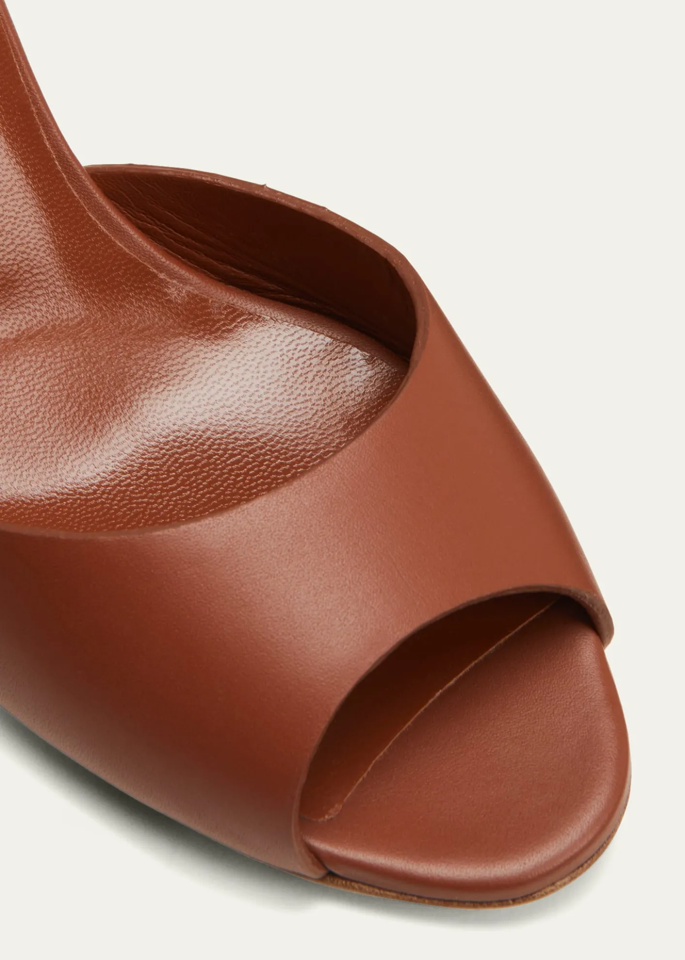 Manolo BlahnikJadarona Leather Mule Sandals