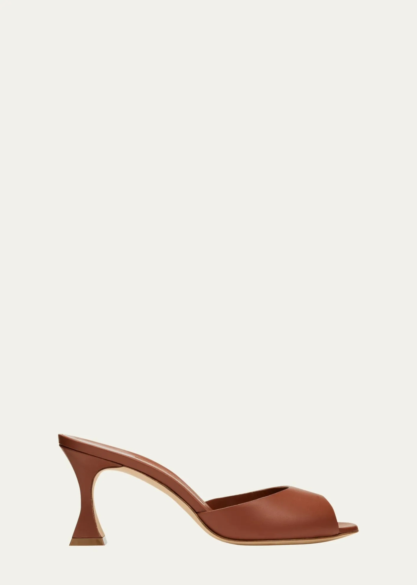 Manolo BlahnikJadarona Leather Mule Sandals