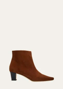Manolo BlahnikJaima Suede Ankle Boots