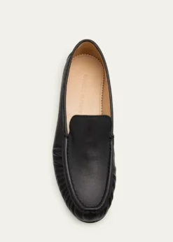 Manolo BlahnikLeonda Leather Loafers