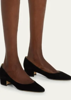 Manolo BlahnikLista Suede Pumps