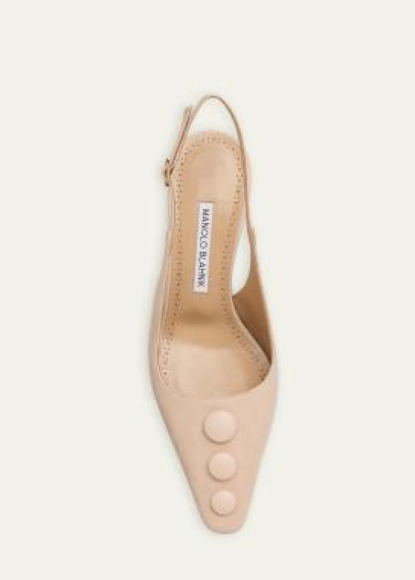 Manolo Blahnik70mm Alexapla Suede Slingback Pumps