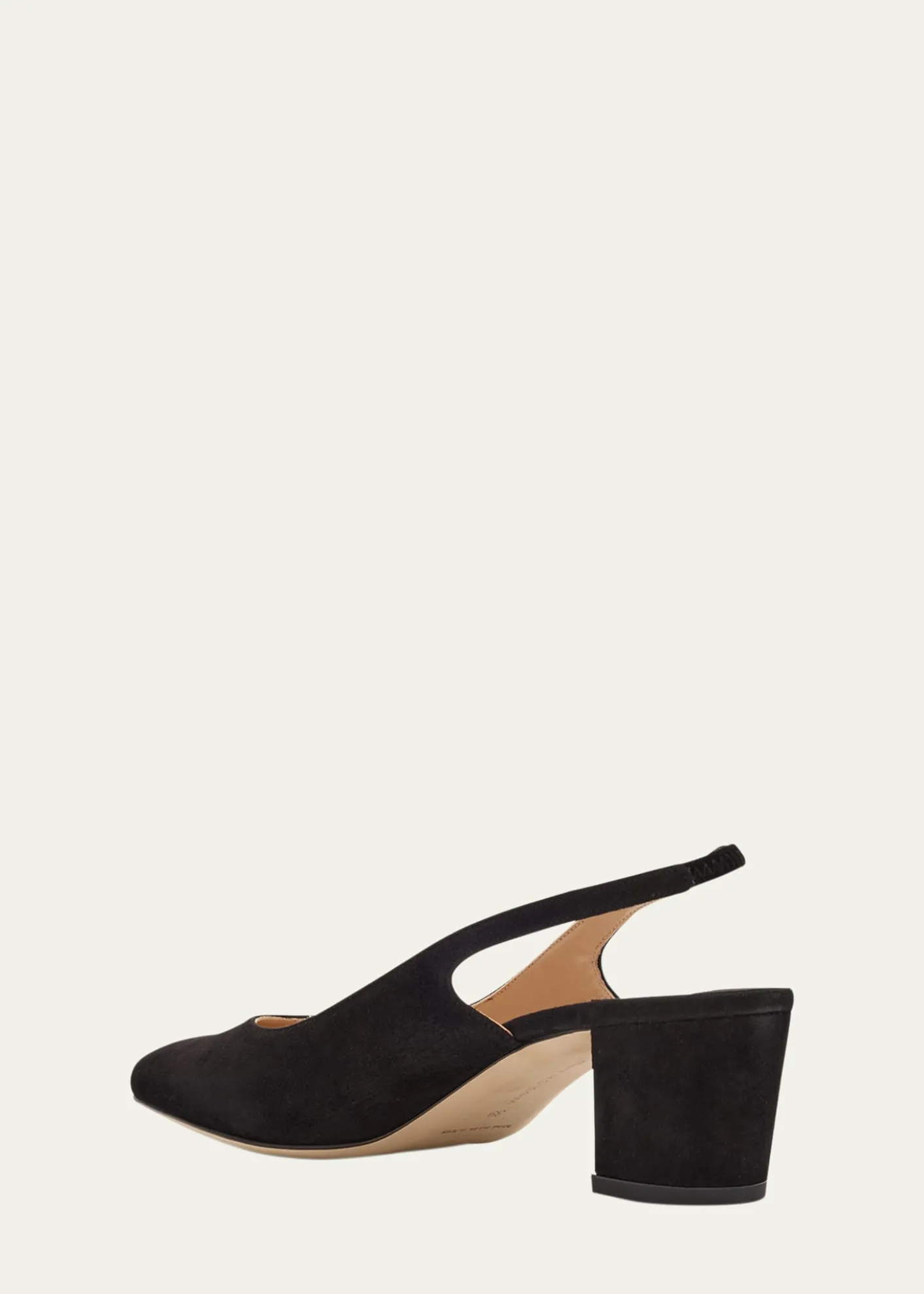 Manolo Blahnik50mm Allurasa Suede Slingback Pump
