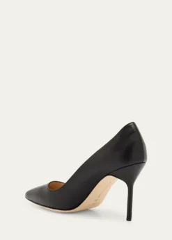 Manolo Blahnik90mm BB Leather Pumps