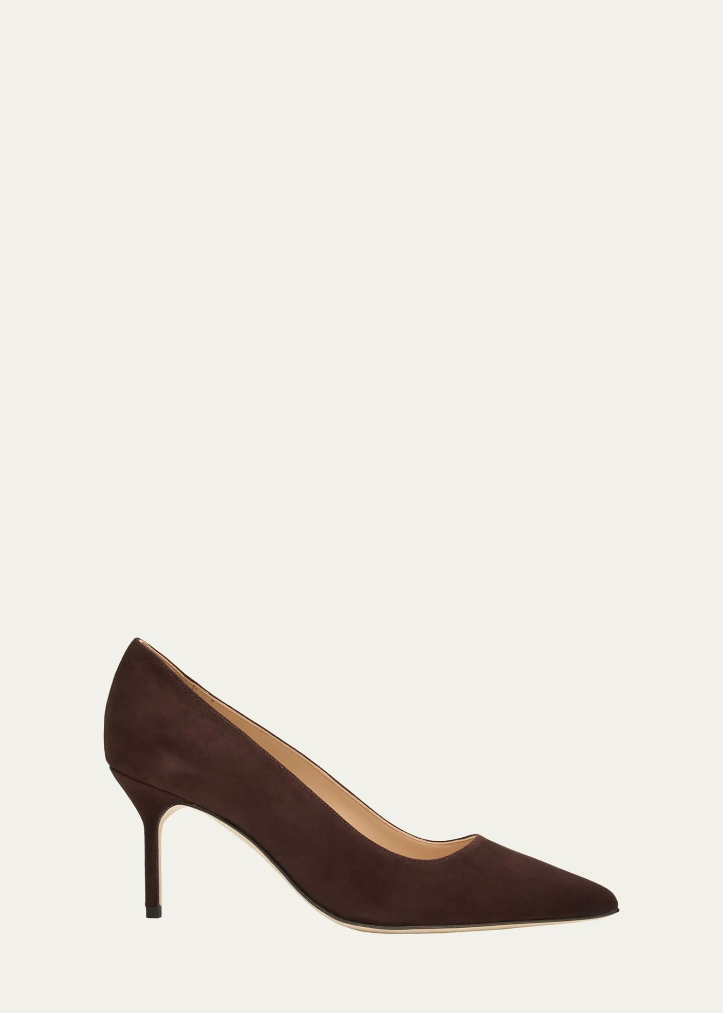 Manolo Blahnik70mm BB Suede Pumps