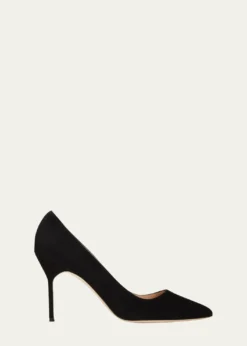 Manolo Blahnik90mm BB Suede Pumps