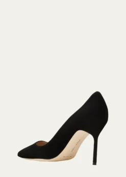 Manolo Blahnik90mm BB Suede Pumps