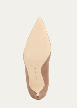 Manolo Blahnik70mm BB Suede Stiletto Pumps