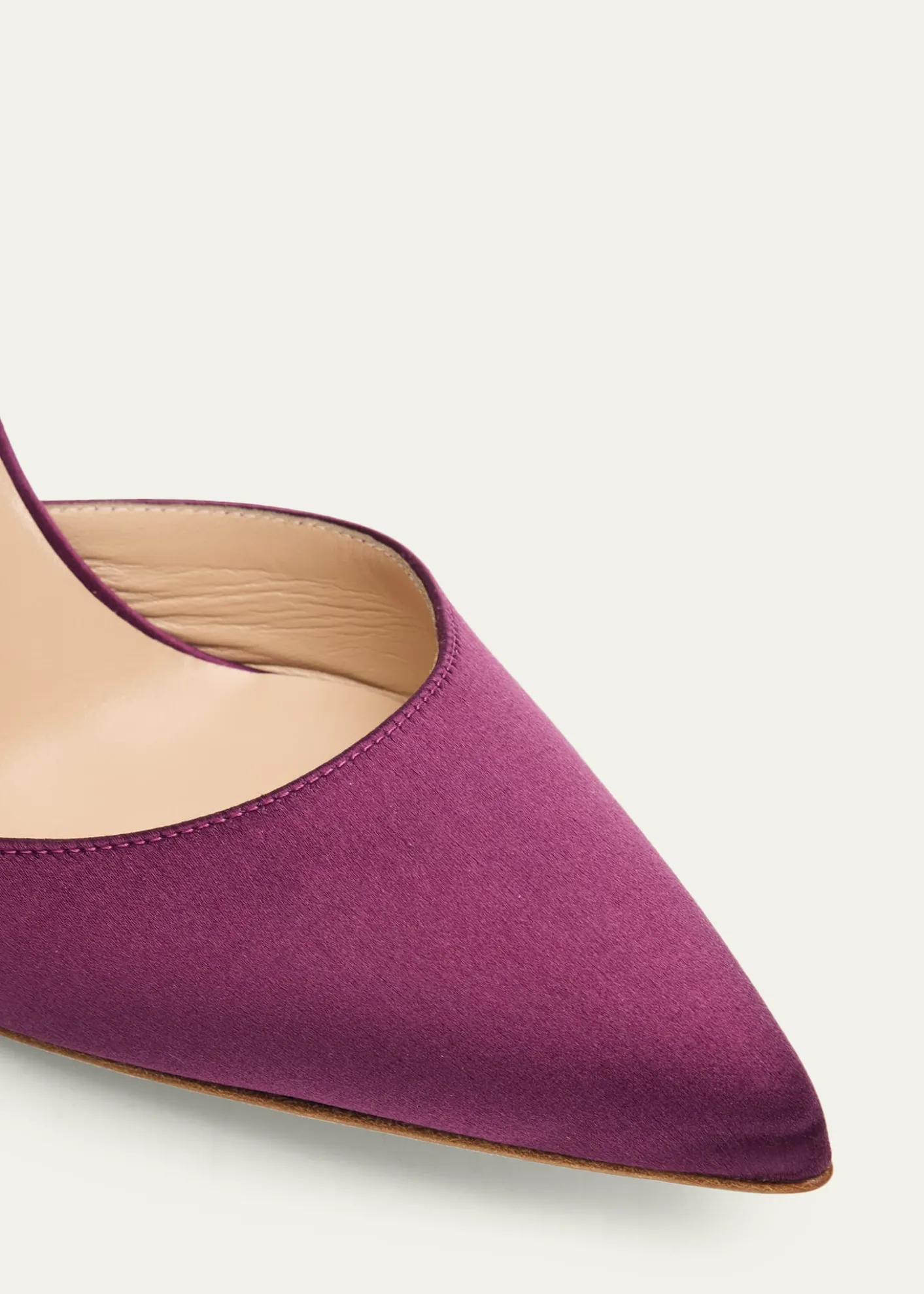 Manolo Blahnik70mm Carolyne Satin Slingback Pumps