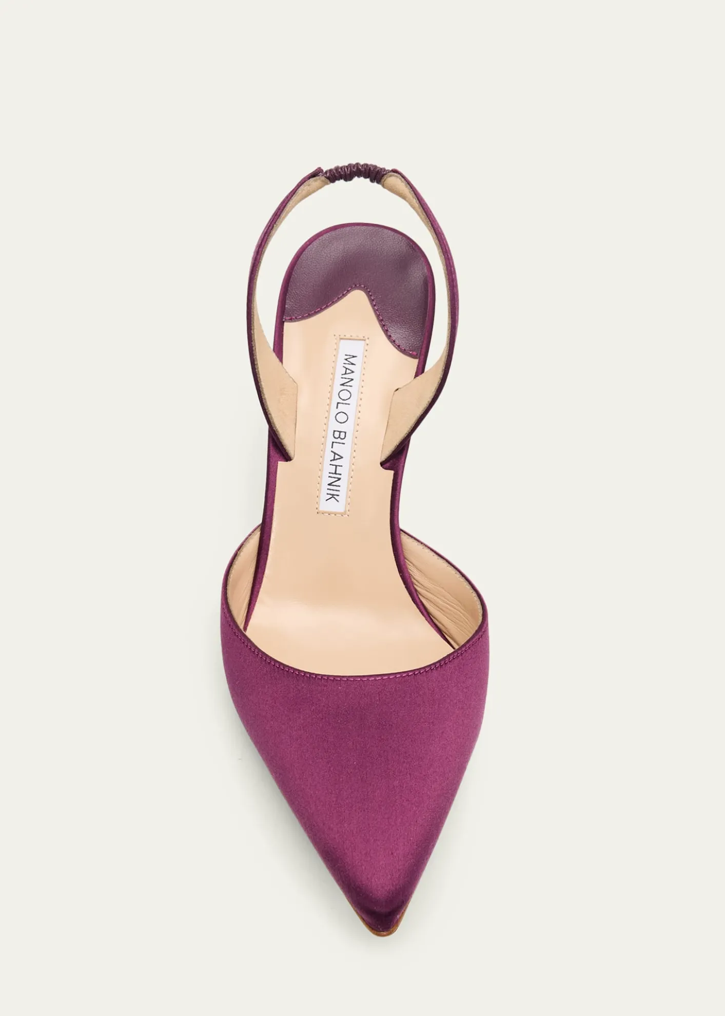 Manolo Blahnik70mm Carolyne Satin Slingback Pumps