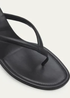 Manolo Blahnik50mm Paterno Leather Thong Sandals
